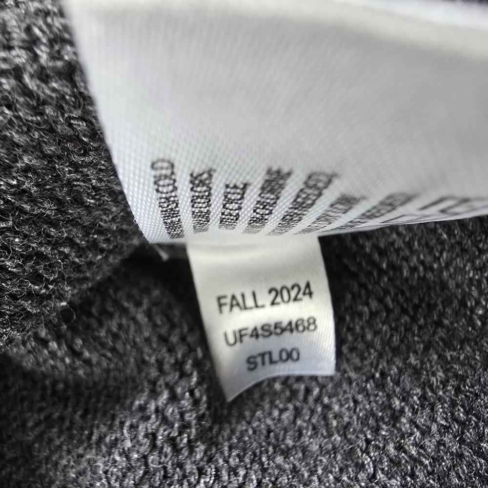 NWT Men's Gray Half-Zip Sweater Sz. L - Picture 9 of 9